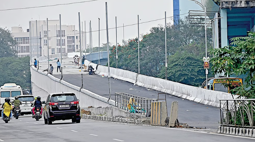 பிப்ரவரி 16ம் தேதி மத்திய கைலாஷில் ‘எல்’ வடிவ மேம்பாலம் திறப்பு!