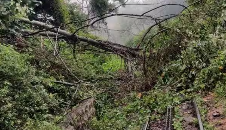 கனமழை... மண் சரிவு... இன்று ஊட்டி மலை ரயில் சேவை ரத்து!