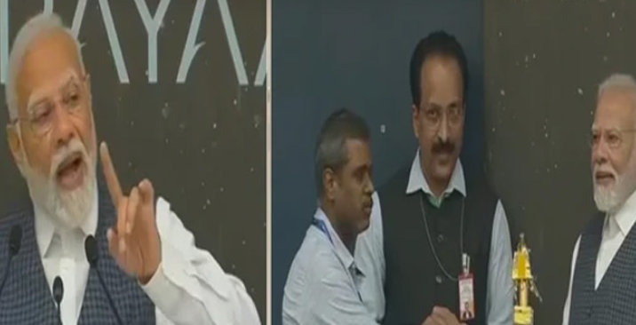 வீடியோ... லேண்டர் நிலவில் கால்பதித்த இடம் “சிவசக்தி”!! பிரதமர் மோடி பெருமிதம்!!