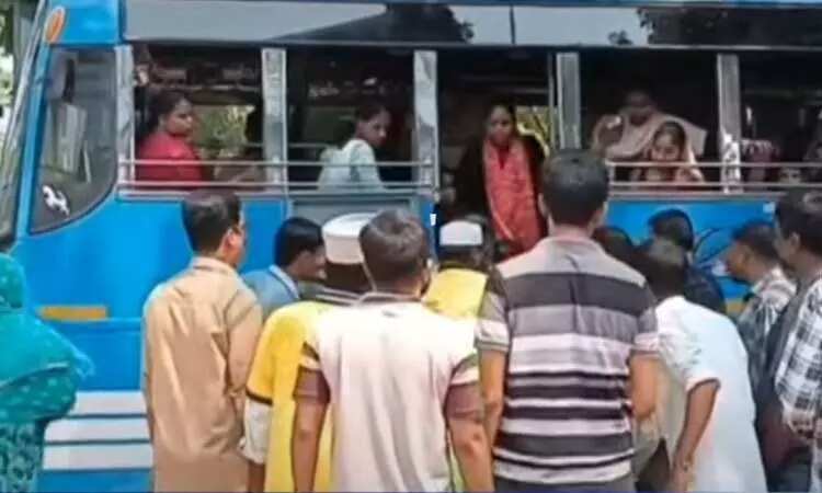 பேருந்தில் திடீரென மயங்கி சரிந்த சிறுமி… மருத்துவமனைக்கு பேருந்தை ஓட்டிச் சென்ற டிரைவர்!