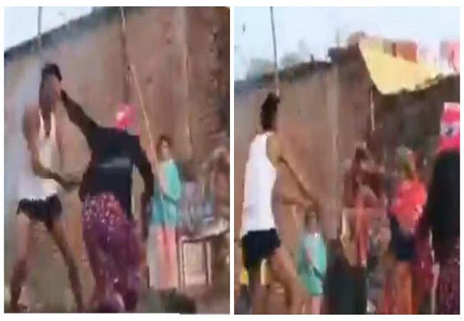 நிலத்தகராறு... பெண்கள் , குழந்தைகள் ஒருத்தரையும் விட்டு வைக்கல.... கொலைவெறித் தாக்குதல்... பகீர் வீடியோ!