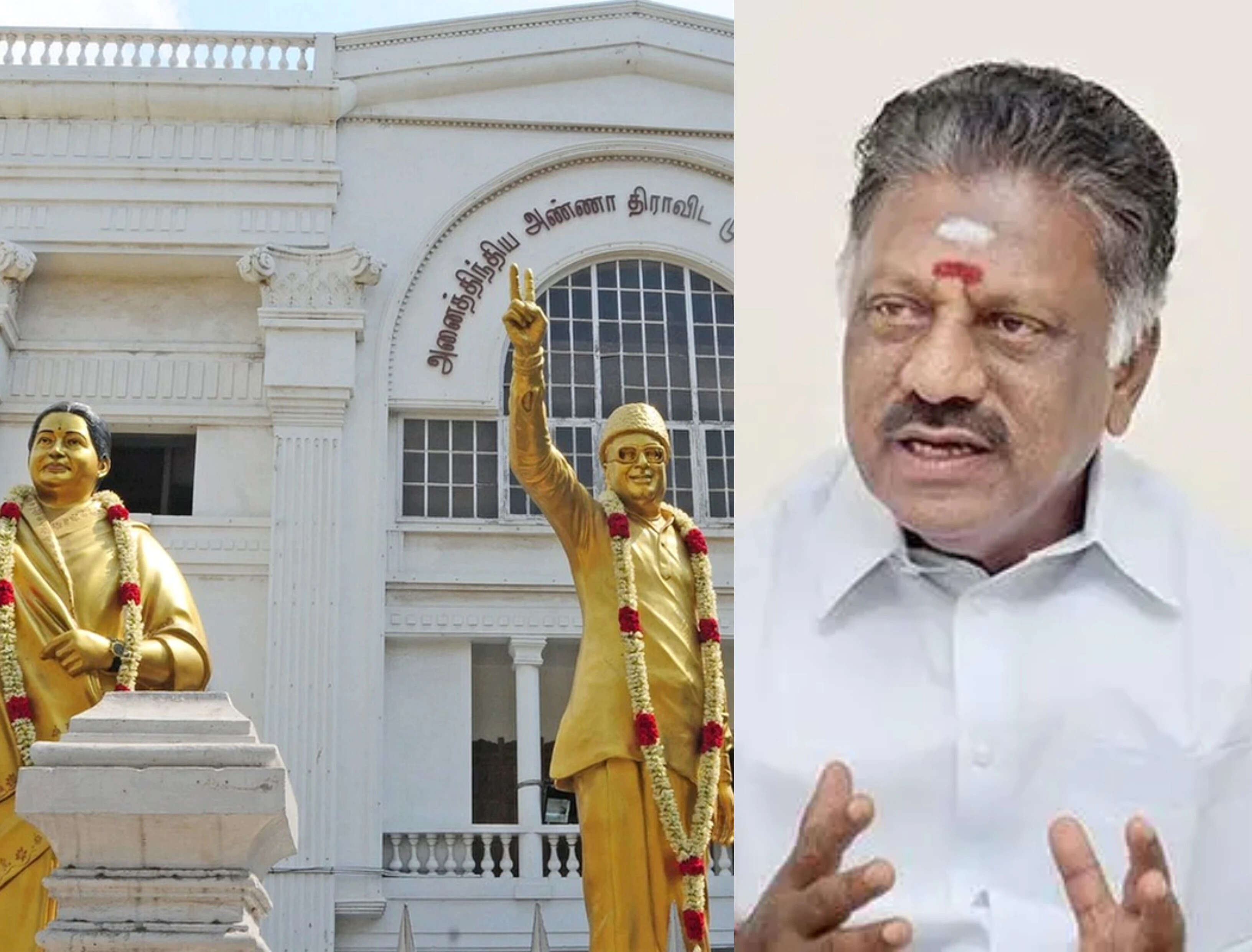 ஓபிஎஸ் தனியார் விடுதியில் ஆலோசனை!! அதிமுகவில் வெடித்த ஒற்றை தலைமை சர்ச்சை!!