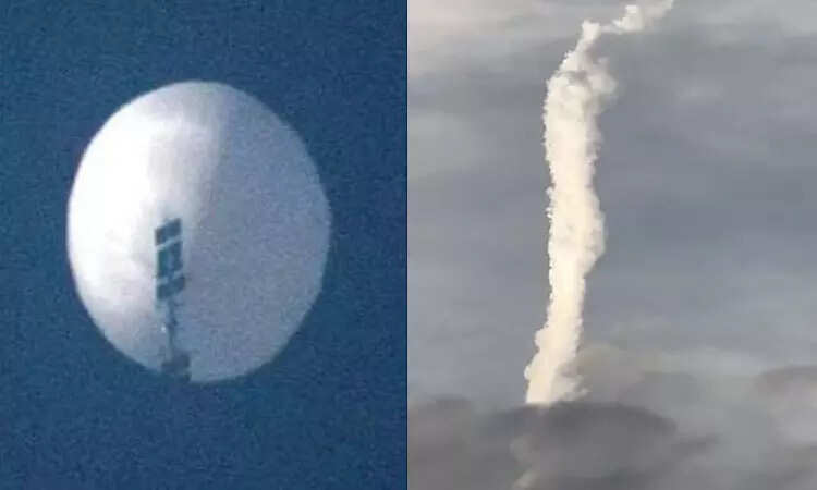 லைவ் வீடியோ!! அமெரிக்காவை கண்காணிக்கும் சீனாவின் உளவு பலூன்!!