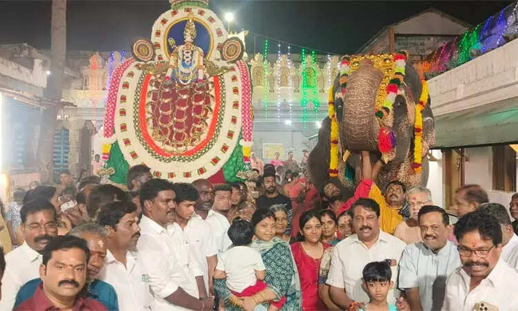 நவராத்திரி 6ம் நாள் காமதேனு கன்னியாகுமரி குமரி பகவதி அம்மன்