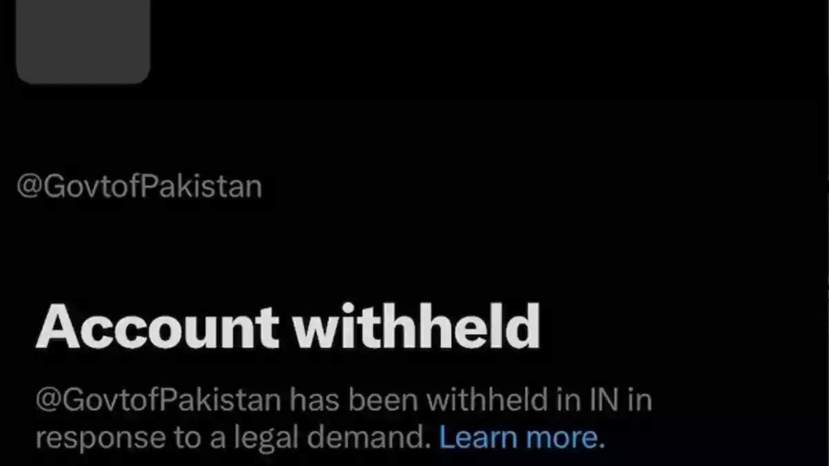 இந்தியாவில் பாகிஸ்தானின் எக்ஸ் பக்கம் முடக்கம்.!