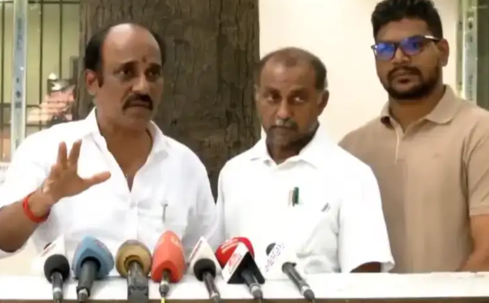 தவெக வேட்பாளருக்கு கொலை மிரட்டல் - அமைச்சர் சேகர்பாபு மீது பரபரப்பு புகார்!