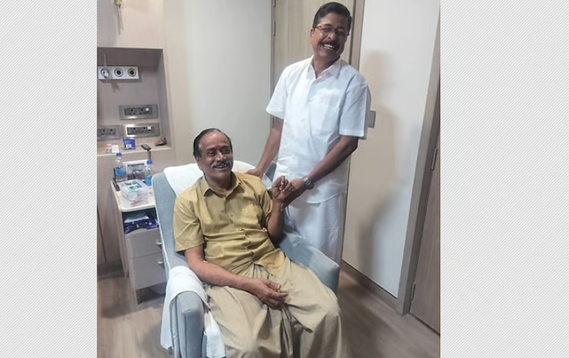 எச்.ராஜா மருத்துவமனையிலிருந்து வீடு திரும்பினார்!