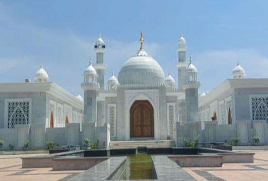 தாய்க்கு தாஜ்மஹால் கட்டிய மகன்!! நெகிழ்ச்சி வீடியோ!!