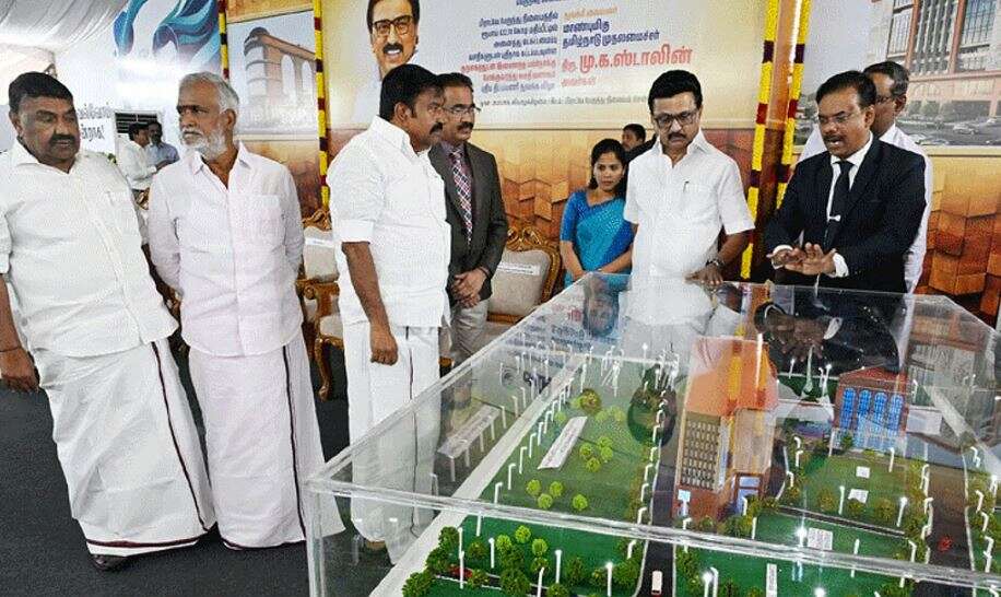 ரூ.822 கோடி செலவில் பிராட்வே புதிய பேருந்து நிலையம்... முதல்வர் ஸ்டாலின் அடிக்கல் நாட்டினார்!