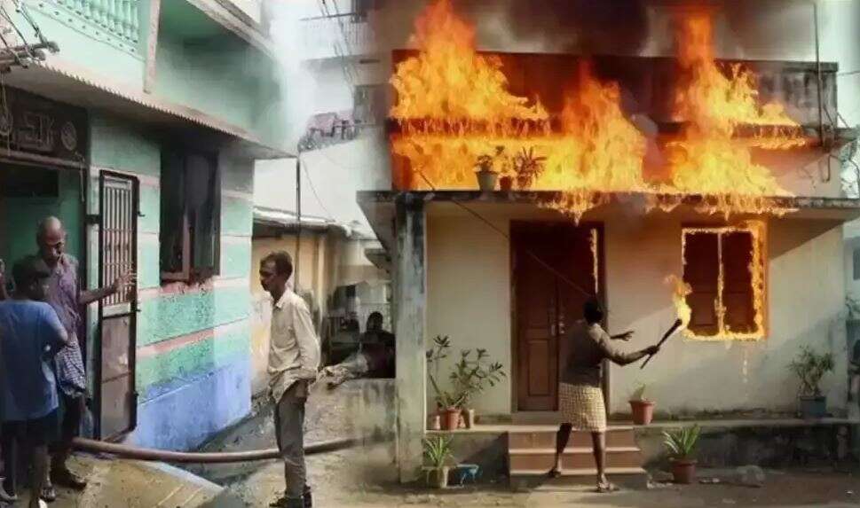 ஈரோட்டில் பயங்கரம்.. போகிக்கு வீட்டை கொளுத்திய கணவன்... மனைவியுடன் தகராறால் ஆவேசம்!