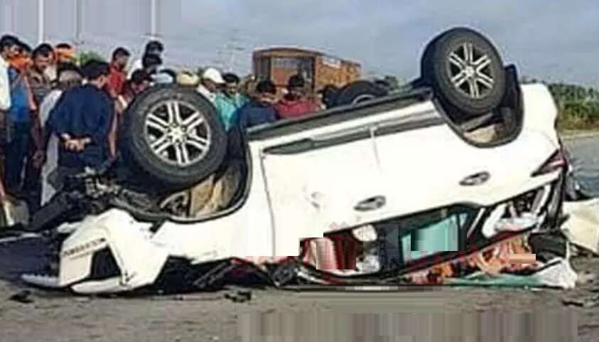 பெரும் சோகம்.. கோர விபத்து.. 3 மாத குழந்தை, தாய் உட்பட 3 பேர் பலி!