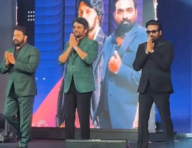 ஒரே மேடை… மூன்று மொழிகள்… பிக் பாஸ் ஹோஸ்ட்கள் அசத்தல் சந்திப்பு