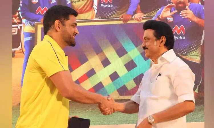 எம்.எஸ்.தோனிக்கு முதல்வர் ஸ்டாலின் பிறந்தநாள் வாழ்த்து!