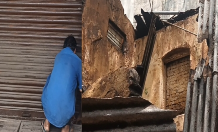 சுவர் இடிந்து விழுந்து ஹோட்டல் பெண் ஊழியர் பலி!! கனமழையால் சோகம்!!