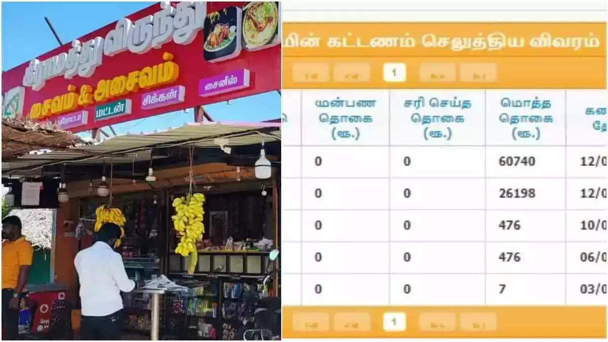 டீக்கடைக்கு ரூ61000/- மின்கட்டணம் விதித்த கணக்கீட்டாளர் பணியிடை நீக்கம்!!