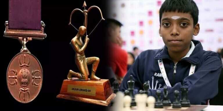 அட்ரா சக்க!! அர்ஜுனா விருதுக்கு பிரக்ஞானந்தா பரிந்துரை!!