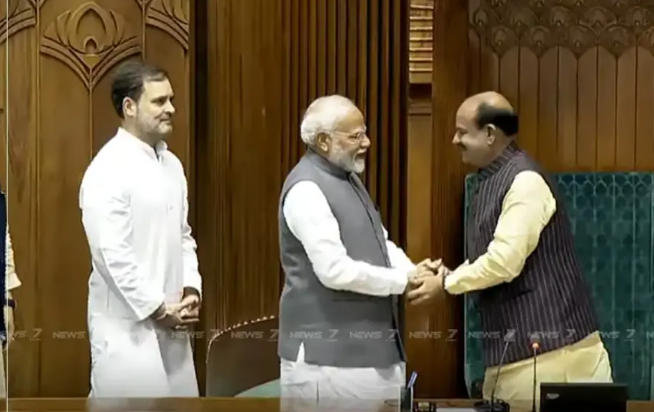 2வது முறையாக ஓம் பிர்லா மக்களவை சபாநாயகராக தேர்வு!