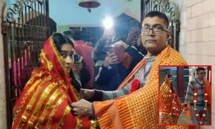 உனக்கு 20 எனக்கு 40!! மாணவியை கரம் பிடித்த ஆசிரியர்!! வீடியோ வைரல்!!