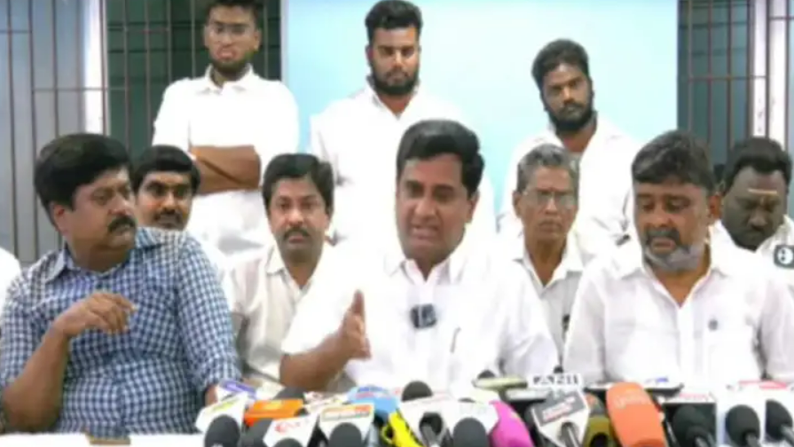 அதிர்ச்சியில் திமுக கூட்டணி... “ வேட்பாளரை தொகுதிக்குள் விடமாட்டோம் - ஈரோடு கிழக்கில் வெடித்த சர்ச்சை!