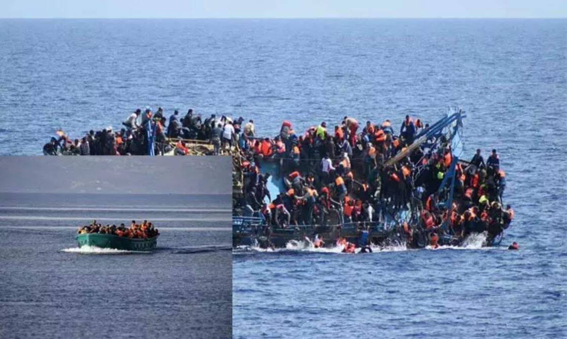 நடுக்கடலில் படகு கவிழ்ந்து விபத்து... 4 பேர் பலியான சோகம்!