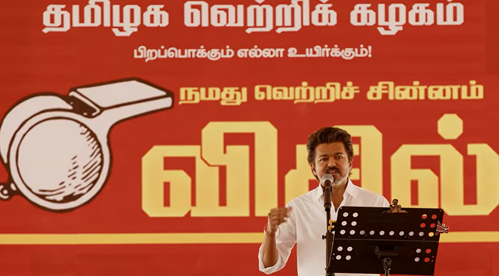 “இந்த தேர்தல் விஜய்க்கும் ஸ்டாலினுக்கும் நடக்கும் போர்” ... வேலூரில் விஜய் சவால்!