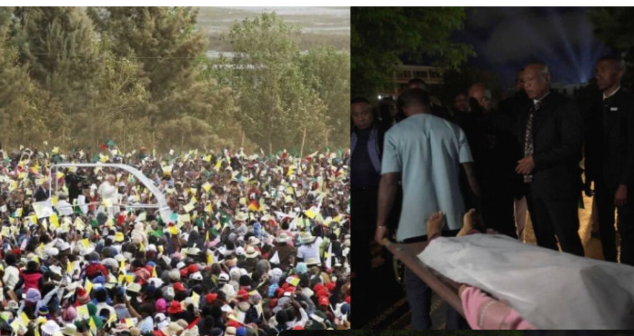 கூட்ட நெரிசலில் சிக்கி 13 பேர் பலி!! 80 பேர் கவலைக்கிடம்!!