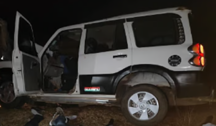 கார் மரத்தில் மோதி 5 பேர் பலி.. திருமணத்திற்கு சென்று திரும்பிய போது சோகம்...!!