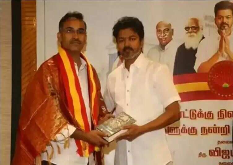 தவெக கட்சியின் முதல் வேட்பாளர் - திருச்செங்கோடு தொகுதியில் அருண்ராஜ் அறிமுகம்?!