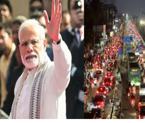 வாகன ஓட்டிகளே உஷார்... மோடி வாகனப் பேரணி... ரோடு ஷோ... 3 மணி முதல் இந்தப்பக்கம் போகாதீங்க!