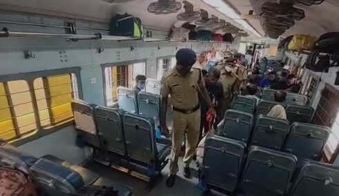 திருச்சி ரயில் நிலையத்திற்கு வெடிகுண்டு மிரட்டல்! பரபரப்பு!!