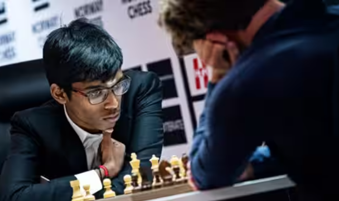 தண்ணீர் குடிச்சுக்கவா... பிரக்ஞானந்தா அலப்பறை... வைரல் வீடியோ!