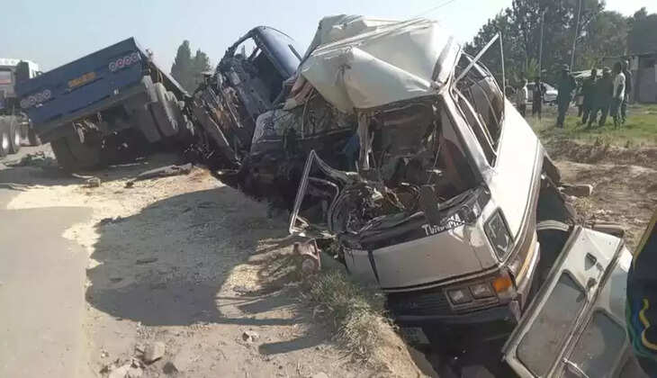 லாரி விபத்து