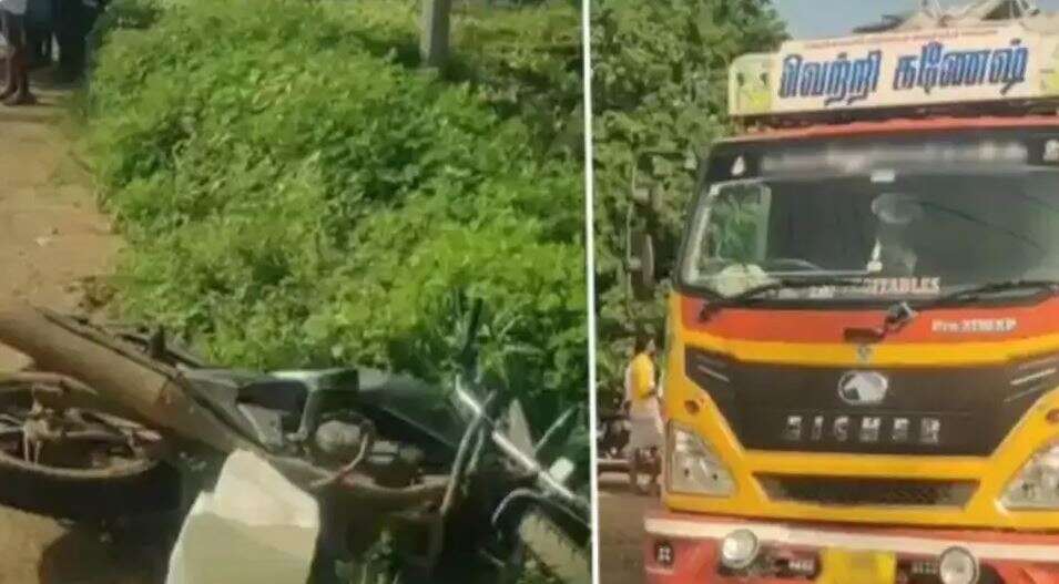 பைக் மீது மினிலாரி மோதி கோர விபத்து... கவுன்சிலர் உட்பட ஒரே குடும்பத்தைச் சேர்ந்த 3 பேர் பலி!