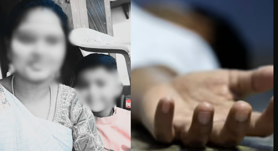 மகனுக்கு விஷம் கொடுத்து தாய் தற்கொலை... பெரும் சோகம்!
