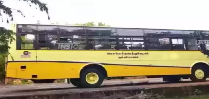 அட!! மஞ்சள் நிறத்தில் மாறும் அரசு பேருந்துகள்!!