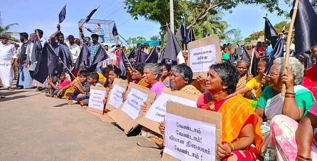 அதிர்ச்சி... இன்னும் ஒரு வாக்கு கூட பதிவாகவில்லை... பரந்தூர் மக்கள் மொத்தமாக புறக்கணிப்பு!