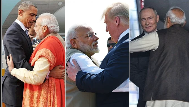 இந்தியாவில் 7 உலகத் தலைவர்கள் ... விமான நிலையத்தில் வரவேற்ற மோடி!