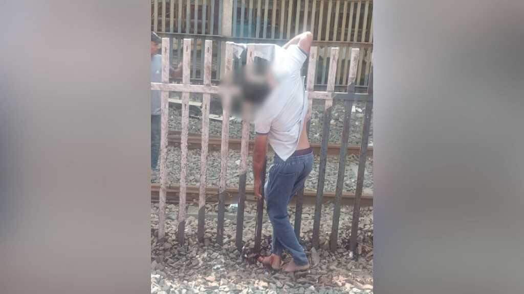 ஓடும் ரயிலில் ப்ளாட்பார்ம் இல்லாத பக்கத்தில் இறங்கியதால் இரும்பு கம்பியில் குத்தி இளைஞர் துடிதுடித்து பலி!