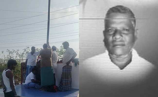 திமுக கிளைச்செயலாளர் மின்சாரம் பாய்ந்து பலி... கொடிக்கம்பம் அகற்றும் போது சோகம்!