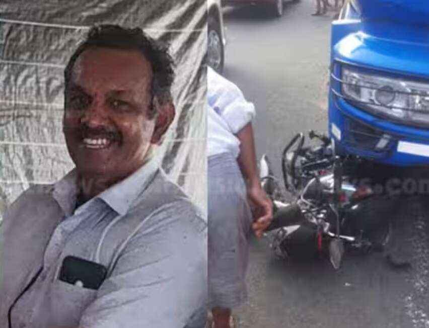 தறிகெட்டு ஓடிய லாரி மோதி விபத்து... தந்தையும், மகளும் பலியான சோகம்!