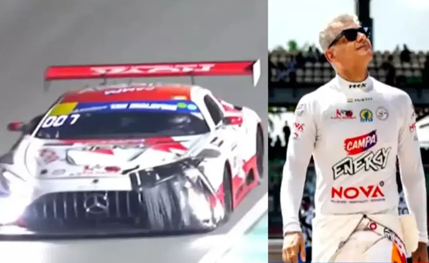 மலேசிய கார் ரேஸில் அஜித்தின் கார் பழுதாகி நின்றதால் ரசிகர்களுக்கு ஏமாற்றம்!