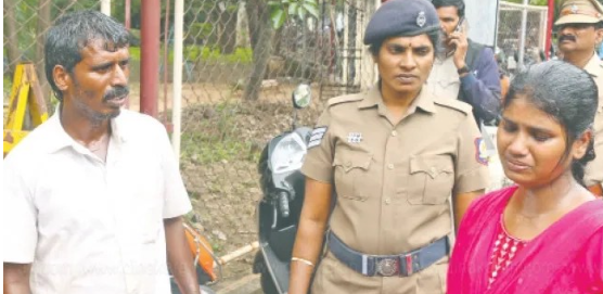 சீர்வரிசை தரல... காதல் கணவன் வரதட்சிணை கொடுமை தாங்க முடியாமல் இளம்பெண் தந்தையுடன் தீக்குளிக்க முயற்சி !