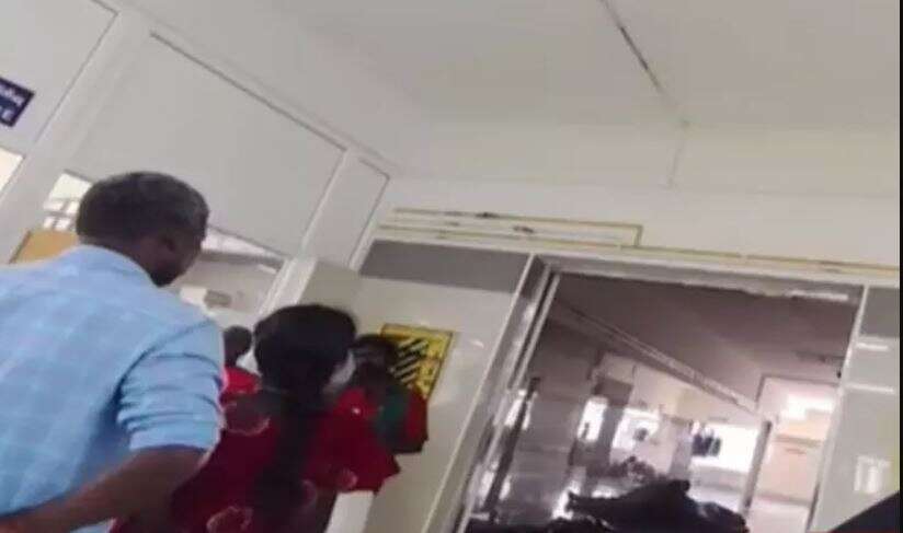 நோயாளிகளை நிற்க வைத்து 'டிரிப்ஸ்' ஏற்றிய கொடூரம்... அரசு மருத்துவமனையில் அவலம்!