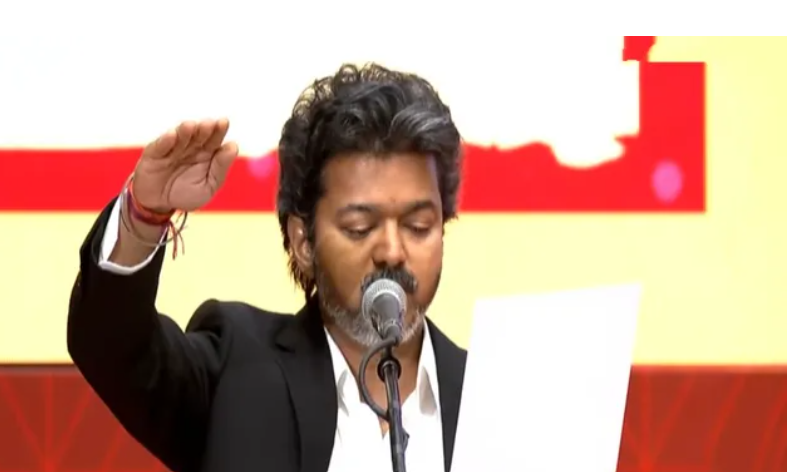 போதைப்பொருள் தடுப்புப் படை தொடக்கம்... மாணவர்களுடன் இணைந்து முதலமைச்சர் விஜய் உறுதிமொழி!