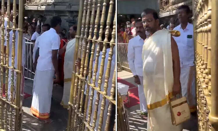 பரபரப்பு வீடியோ... திருப்பதி தேவஸ்தான ஊழியரை திட்டி தீர்த்த அறங்காவலர் குழு உறுப்பினர்!