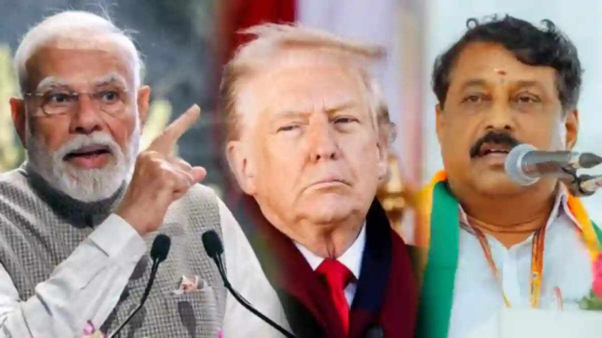 மோடியை பார்த்து ட்ரம்ப் பயப்படுகிறார்... நயினார் நாகேந்திரன் பரபரப்பு பேச்சு!
