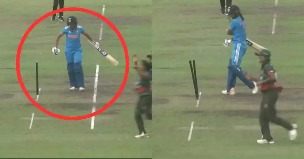 அம்பயரின் தவறான தீர்ப்பால் ஆவேசம்.... ஸ்டம்பை அடித்து நொறுக்கிய இந்திய கிரிக்கெட் கேப்டன்.. வைரலாகும் வீடியோ!