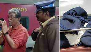 எக்ஸ்பிரஸ் ரயிலை நிறுத்தி பயணிகள் போராட்டம்!! கெஞ்சிய டிடிஆர்!!