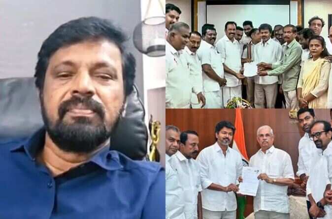 விஜய் திமுக கூட்டணி கட்சிகளை சேர்ப்பது சரியா? பரம எதிரியுடன் சமரசமா? - சேரன் கேள்வி