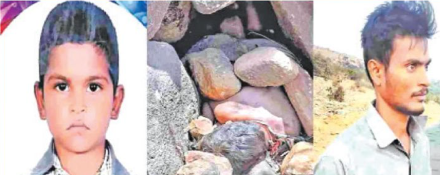 7 வயது சிறுவன் கொலை... போலீசை தாக்கி தப்ப முயற்சித்த மாமனுக்கு 'துப்பாக்கிச் சூடு'!